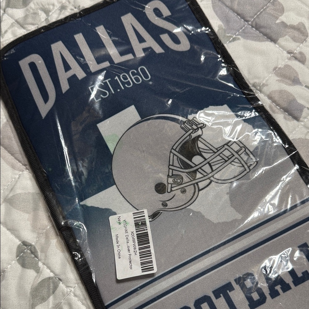Dallas Football car arm rest - Blue and Gray - Picture 4 of 6